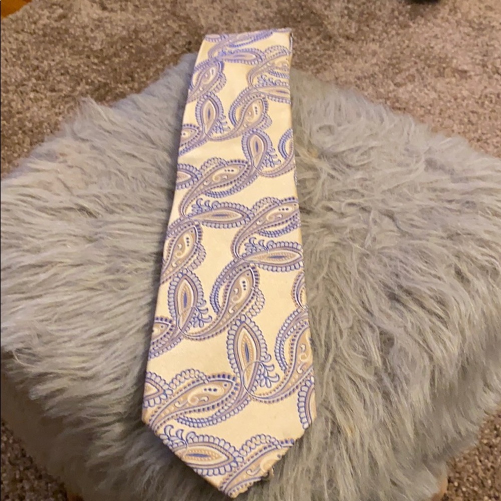 Men’s Tie Joseph Abboud Tie Gold paisley